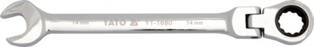 Raktas su terkšle vartoma galvute 25 mm "Yato" (YT-1691)