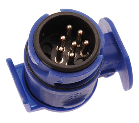 120801103301_05996 Adapteris priekabos kištukui iš 13 į 7 kontaktus ISO 1724 (TR1317)