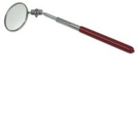 Stainless Steel Round Glass Telescoping Inspection Mirror 240 - 650 mm (WT04706)