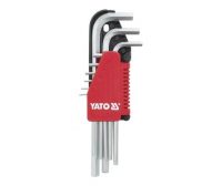 Hex key set 9 pc 2-10 mm (YT-0502)