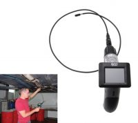 Video apžiūrėjimo prietaisas/endoskopas su spalvota kamera ir LED apšvietimu