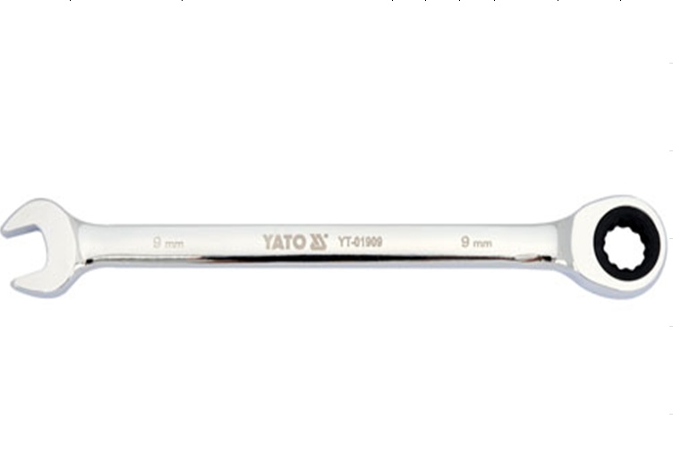 COMBINATION RATCHET WRENCH 9MM (YT-01909)