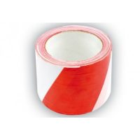 PVC LANE MARKING TAPE WHITE-RED 75X100M (75233)