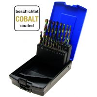 Twist Drill Set | HSS | cobalt-coated | 1 - 10 mm | 19 pcs. (2014)
