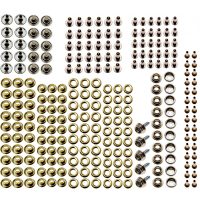 Eyelets and Snap Fastener Assortment for BGS 572