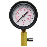 Gauge with Valve for Oil Pressure Tester BGS 8007 (8007-1)