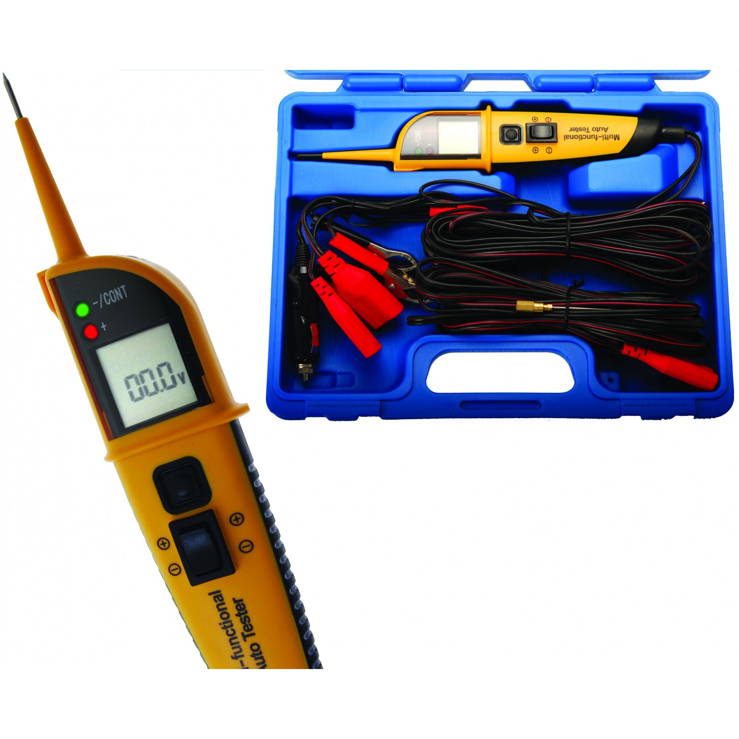 Voltage Tester / Multifunction-Probe with Display and 8 Features (40105)