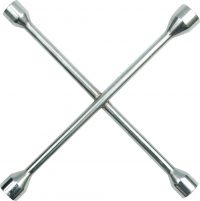 Four-Way Wheel Wrench for Cars 17x19x21x23 mm (57010)
