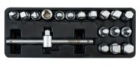 18-piece Universal Drain Plug Key Set (YT-0599)