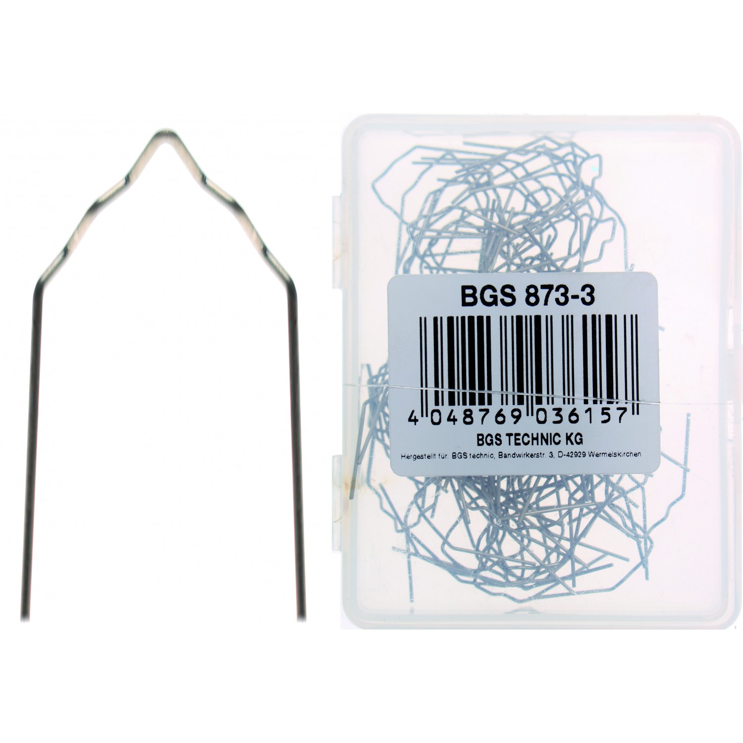 160207085727_873-3 Repair Staples | V-Type | Ø 0.6 mm | 100 pcs. (873-3)