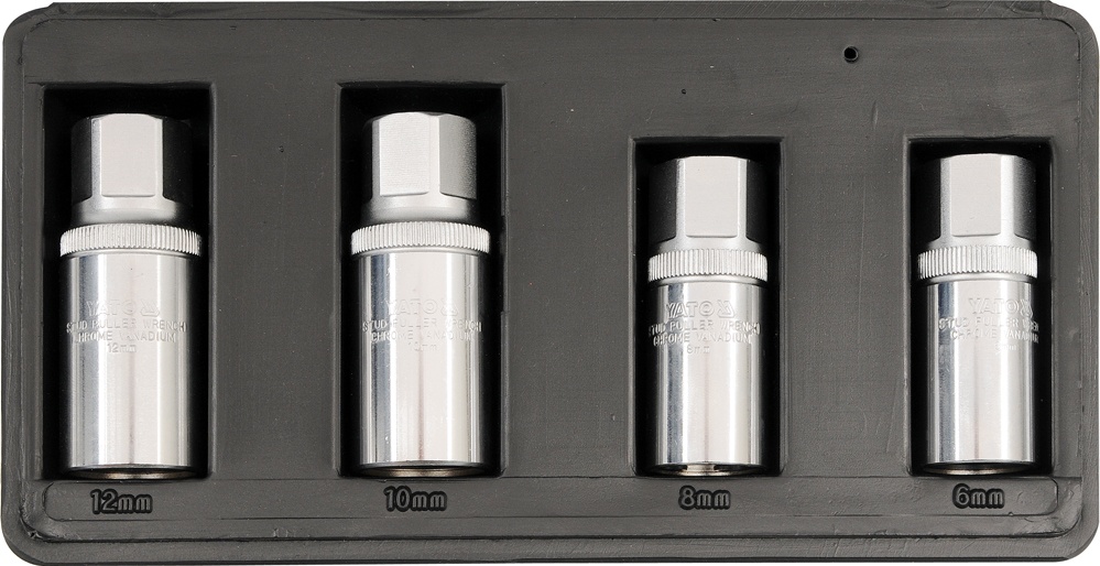 160210075800_0 Stud Extractor Set | 6 - 12 mm | 4 pcs. (YT-0620)