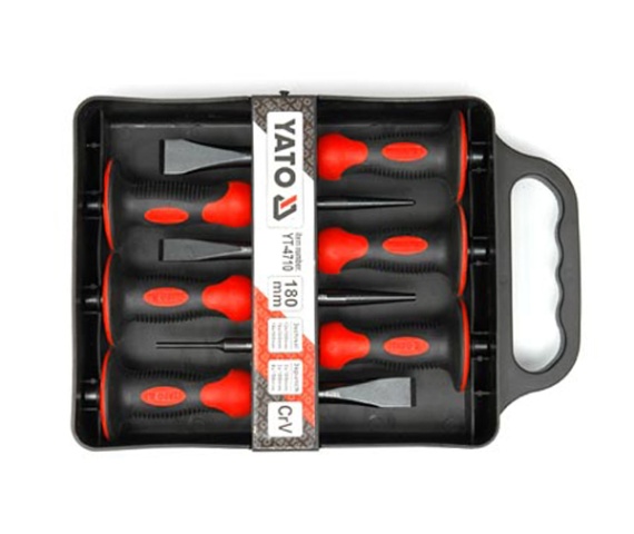 160212110337_0 6-piece Chisel and punch set (YT-4710)