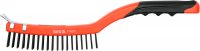Plastic handle wire brush 3 rows (YT-6331)