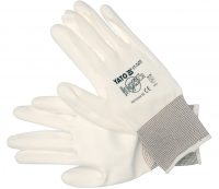 Gloves Nylon/Pu White 10" (YT-7470)