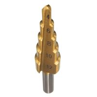 Step Drill | titanium-coated | Ø 4 - 12 mm (EB-4342)