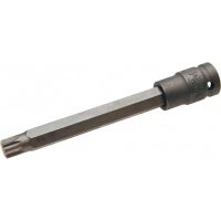 Impact Bit Socket | length 140 mm | 12.5 mm (1/2") drive | Spline (for XZN) | M12 (4463)