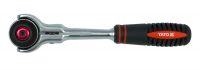 1/4" Reversible Ratchet with Spinning Head (YT-0720)