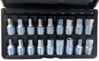 18-piece Universal Drain Plug Key Set  "Stahlberg" ( GE2405 )