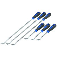 Chrome Car Door & Trim Clip Upholstery Removal Tool | 6 pc (ZC-1526)