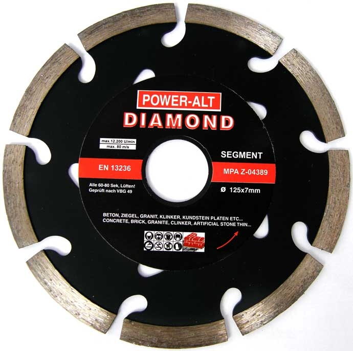 170109010711_pa0125 Diamond Blade Segmented 125 mm (PA0125)