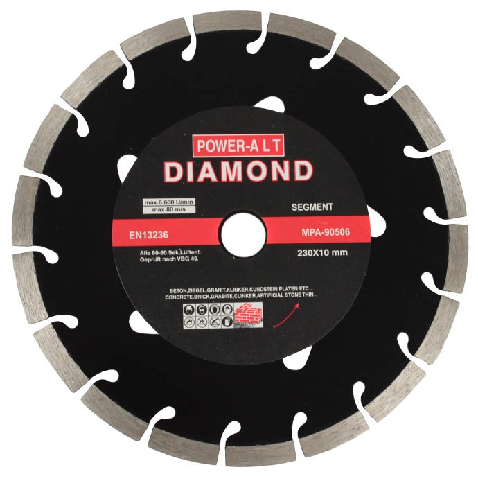 170109011024_pa0230 Diamond Blade Segmented 230 mm (PA0230)