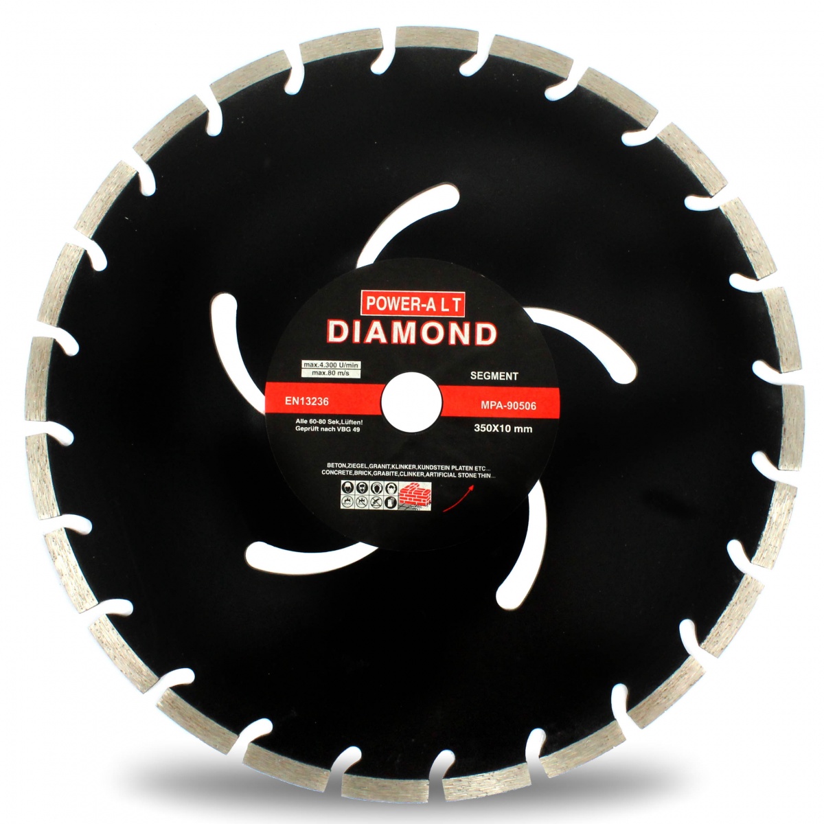 170109012810_t350 Diamond Blade Segmented 350 mm (PA0350)