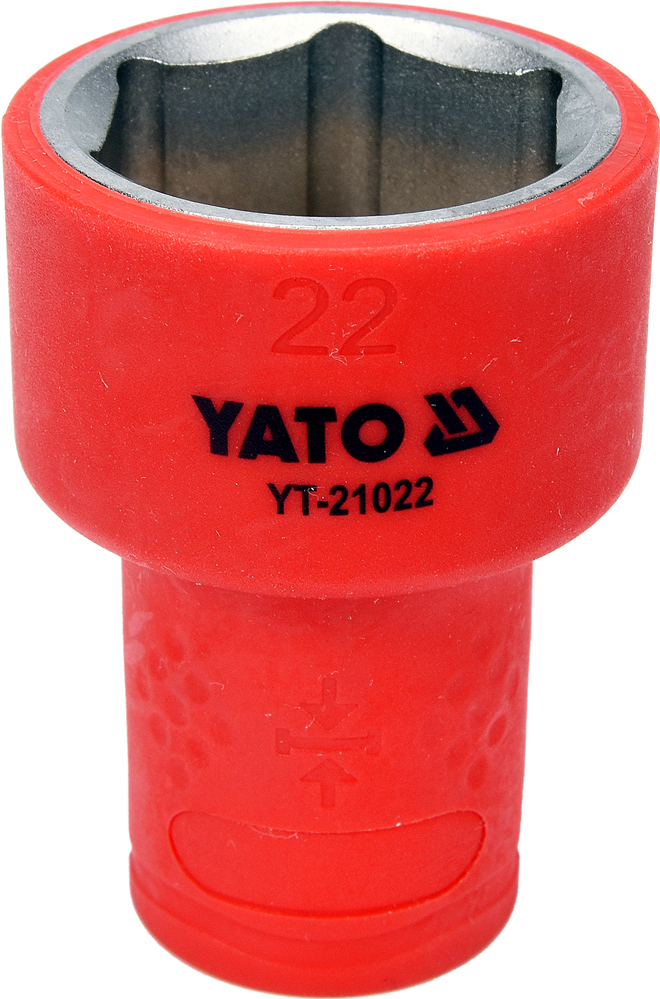 170407083213_0 INSULATED HEXAGONAL SOCKET 22MM 3/8" VDE (YT-21022)