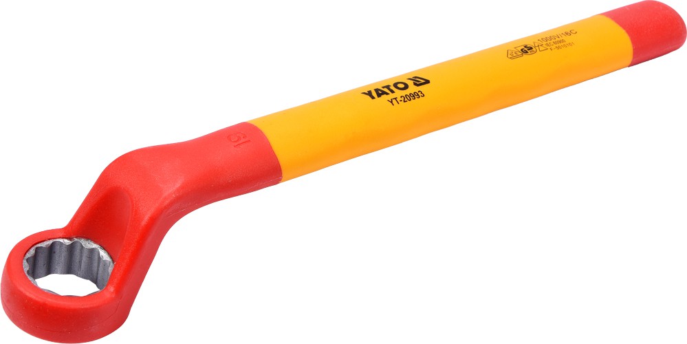 170408011711_2 INSULATED RING WRENCH 19MM VDE (YT-20993)