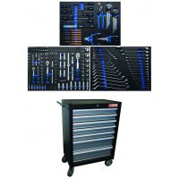 Workshop Trolley | 7 drawers | with 263 Tools (4062)