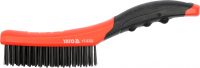Plastic handle wire brush 4 rows (YT-6332)