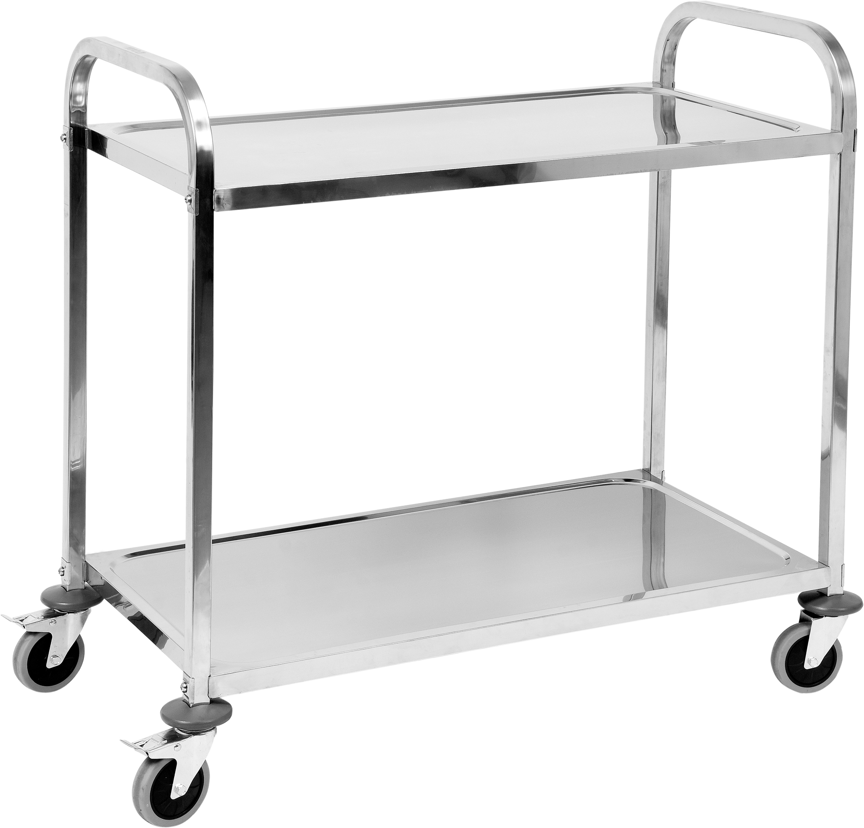 170606050347_0 SERVICE TROLLEY 2 TIERS SQ (YG-09095)