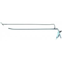 Single Hook 300 x 4.8 mm with Support Arm and Cross Pin (89917)