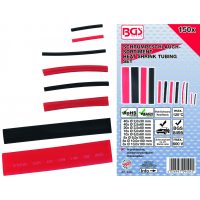 Shrink tube assortment | Red / Black | 150 pcs. (9404)