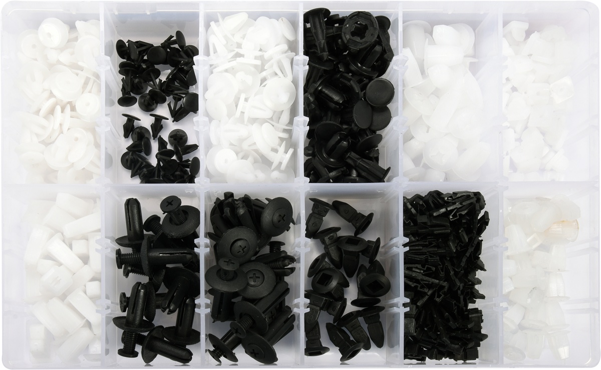 180418112230_YT-06659 TRIM CLIPS ASSORTMENT MITSUBISHI 370 PCS (YT-06659)