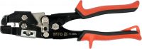 Roofing pliers for cutting out 15 x 3.5 mm long mounting holes (YT-18975)