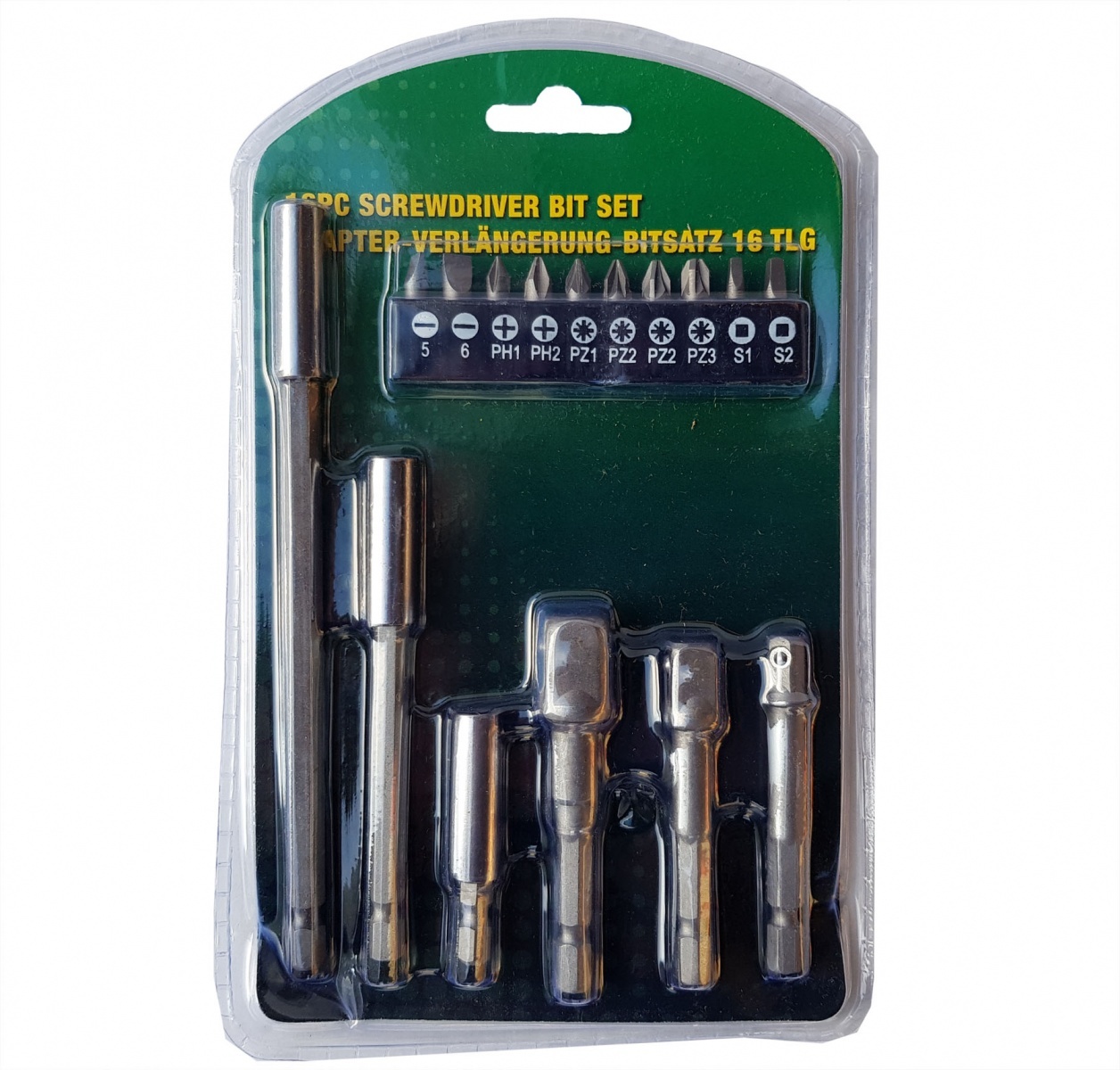16pcs screwdriver bit set  (SB16)