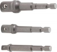 Electric Drill Adaptor Set | 6.3 mm (1/4") Drive | 6.3 mm (1/4") / 10 mm (3/8") / 12