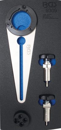 Crankshaft Pulley Holder and Rotating Tool Set | for BMW 2.5D (9309)