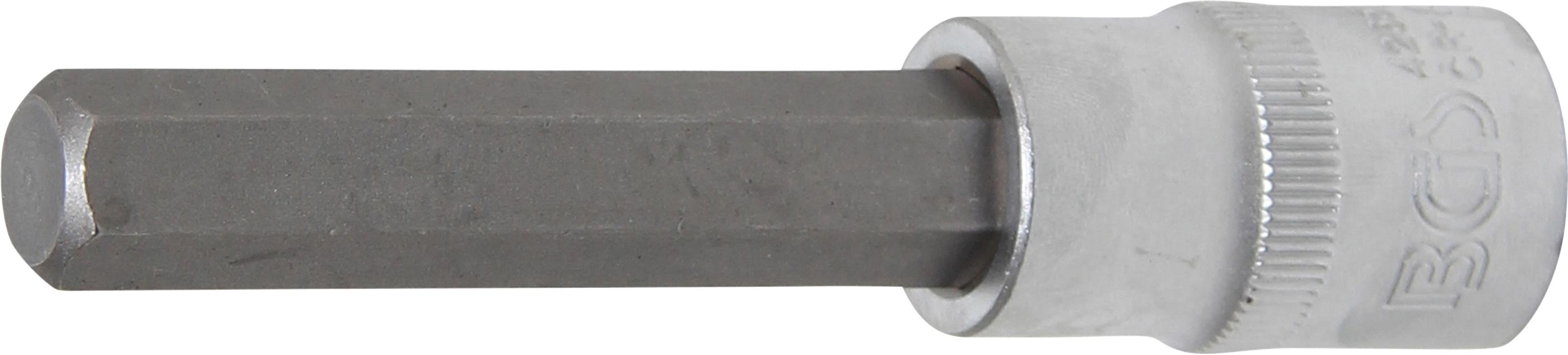 Bit Socket | length 100 mm | 12.5 mm (1/2") Drive | internal Hexagon 12 mm (4265)