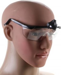 Safety Glasses with LED lighting | grey (3631)