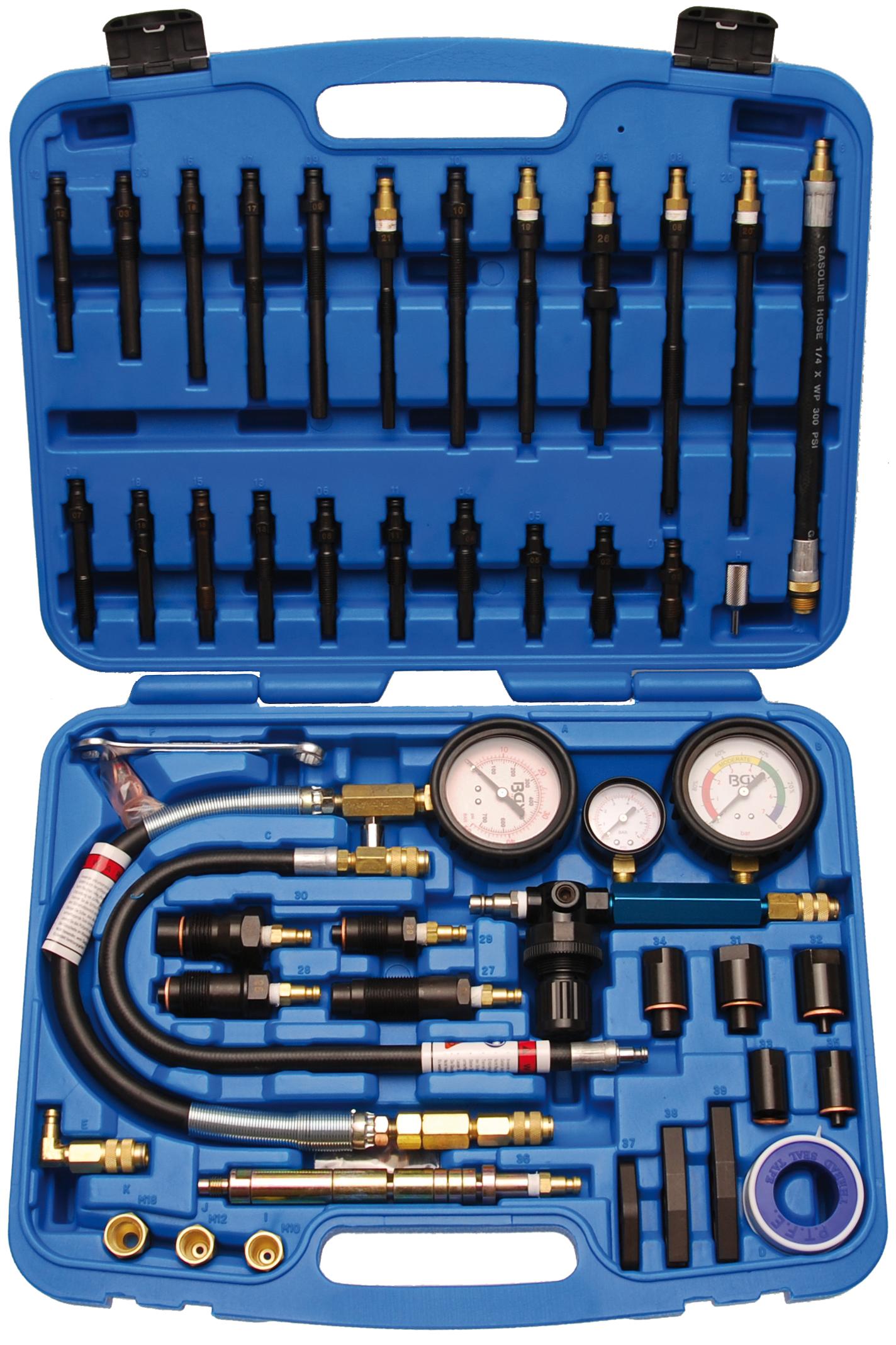 Petrol & Diesel Engine Compression and Leakage Test Kit (8401)