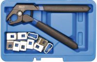 Fixing Clamp Set with Pliers | 11 pcs. (8774)