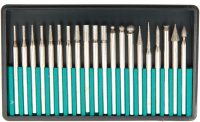 Diamond-Coated Grinding and Milling Drill Bit Set | 20 pcs. (1607)