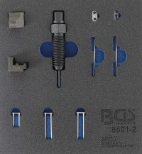 Supplementary Set for Timing Chain Riveting Device (BGS 8501) | suitable for 3 mm Chain Pins (8501-2)
