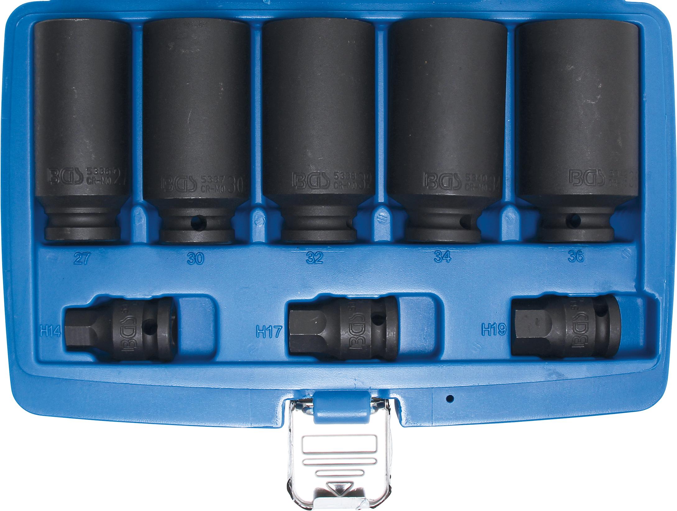 Drive Shaft Socket Set | 27 - 36 mm | 8 pcs. (5335)