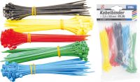 Cable Tie Assortment | coloured | 2.4 x 100 mm | 200 pcs. (80875)