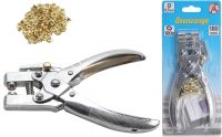 Eyelet Pliers with 100 Round Eyelets | 4.5 mm | 180 mm (570)