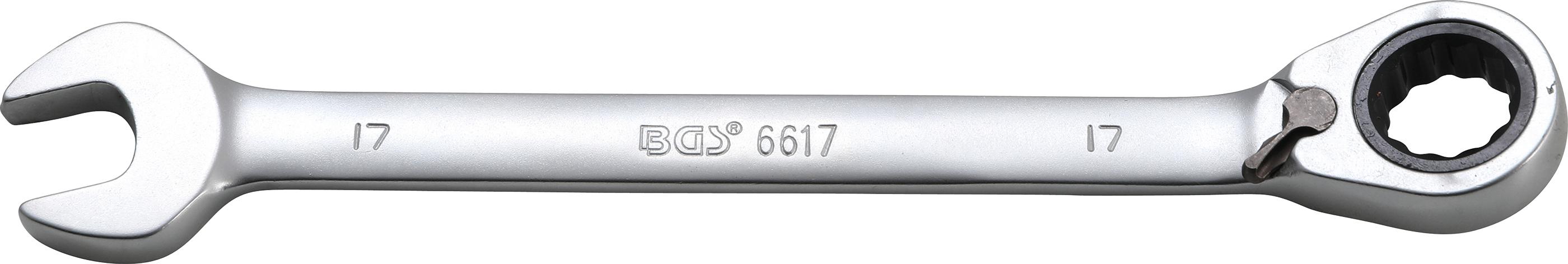 Ratchet Combination Wrench | reversible | 17 mm (6617)
