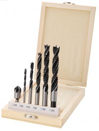 Wood Crown and Milling Drill Set | 4 - 12 mm | 6 pcs. (50401)