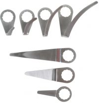Cutting Knifes Set for air window seal Cutter | for BGS 3218 | 7 pcs. (3256)